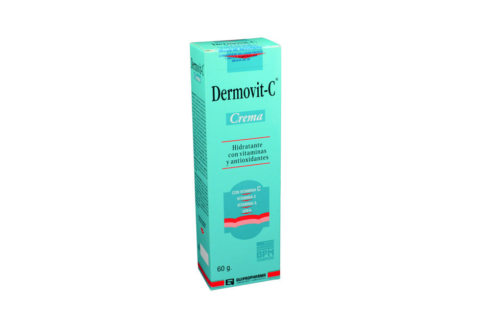 dermovit-c crema hidratante con vitaminas y antioxidantes tubo 60 g