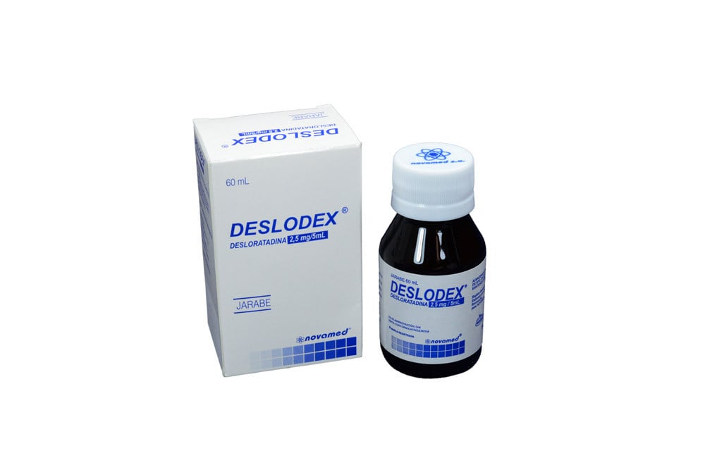 Deslodex Jarabe 2,5 mg / 5 mL Caja Con Frasco Con 60 mL