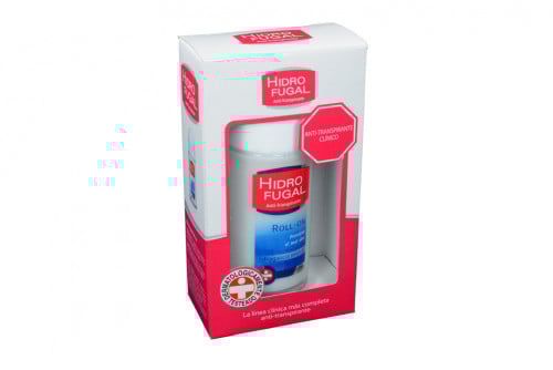 hidrofugal roll-on anti trasplante previene el mal olor fragancia neutral con minerales