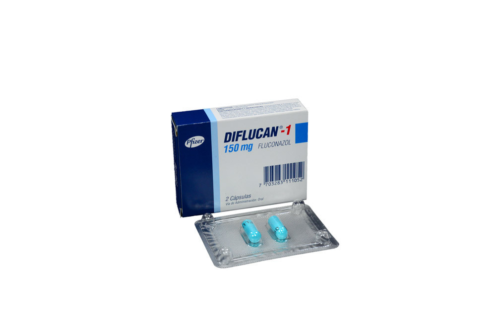 Diflucan-1 150 mg Caja Con 2 Cápsulas