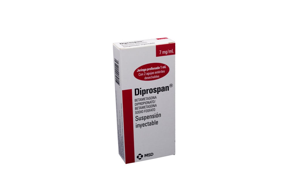 Diprospan Suspensión Inyectable 7 Mg / Ml Caja Con 1 Jeringa Prellenada De 1 Ml