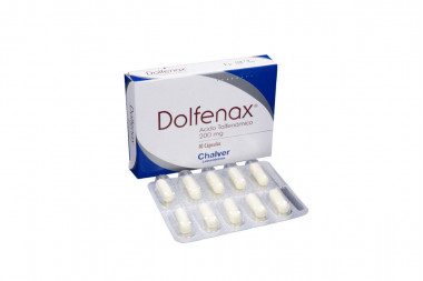 Dolfenax 200 mg Caja Con 10...