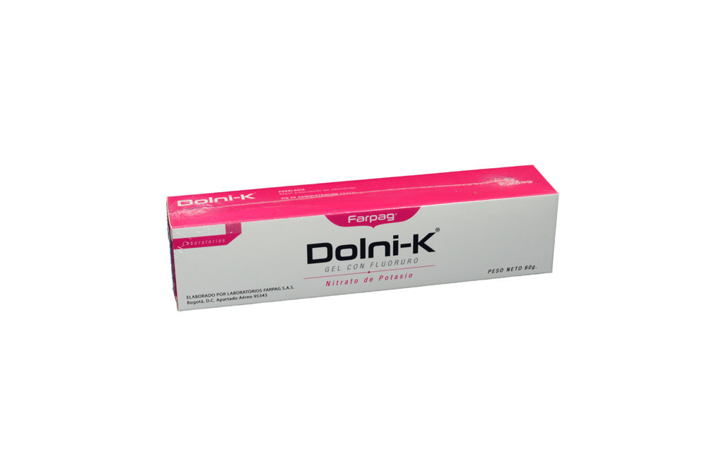 Dolni-K En Gel Caja Con Tubo Con 60 g – Con Fluoruro
