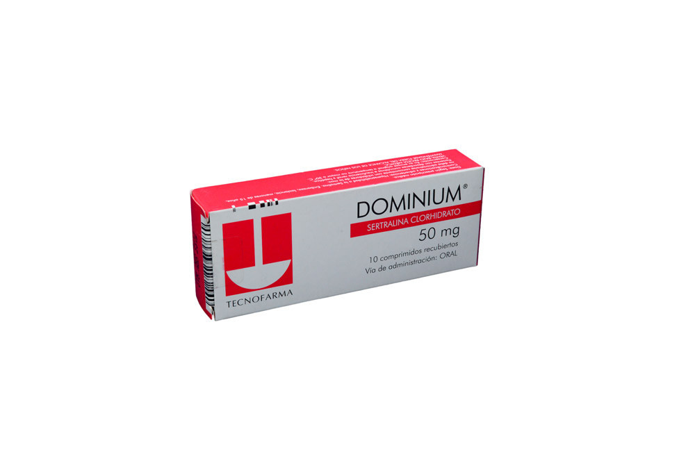DOMINIUM 50 mg Caja Con 10 Comprimidos 