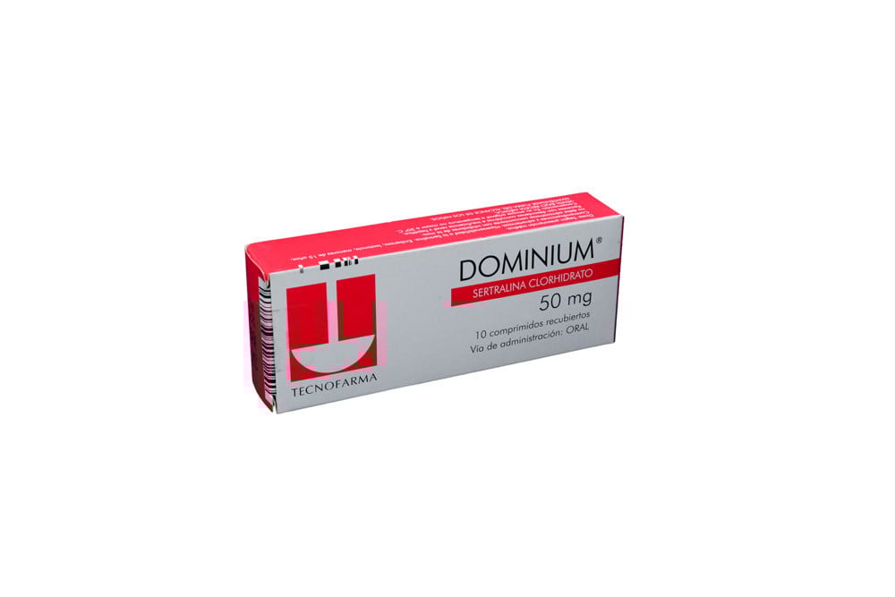 DOMINIUM 50 mg Caja Con 10 Comprimidos Dominium 50 Mg Caja Con 10 Comprimidos