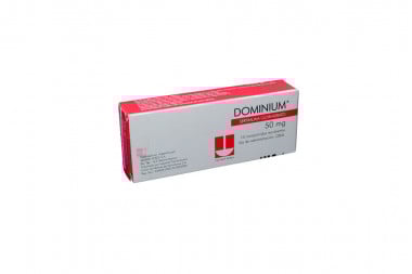 Dominium 50 Mg Caja Con 10 Comprimidos 