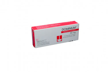 DOMINIUM 50 mg Caja Con 10 Comprimidos 