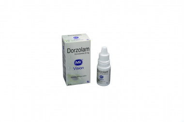 Dorzolam Solución Oftálmica 20 mg Caja Con Frasco Con 5 mL