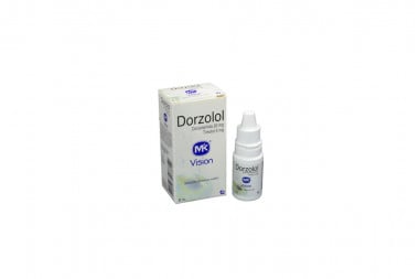 dorzolol dorzolamida 20 mg, timonol 5 mg vision solución oftálmica estéril frasco con 5 ml