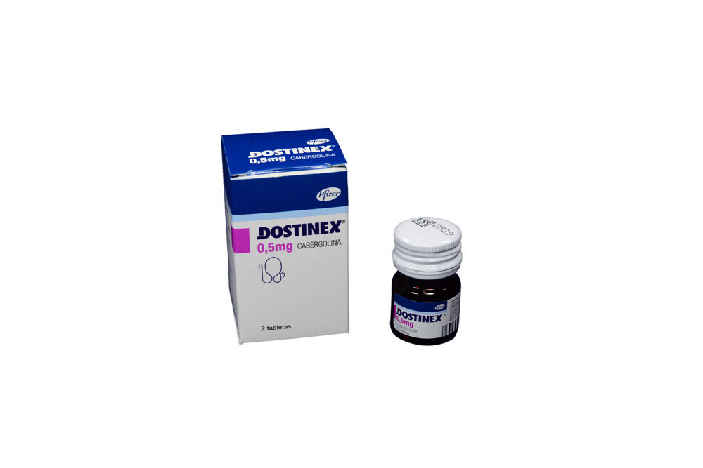 Dostinex 0,5 mg Caja Con Frasco Con 2 Tabletas