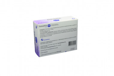 Duloxetina 60 mg Caja Con 28 Cápsulas Con Gránulos