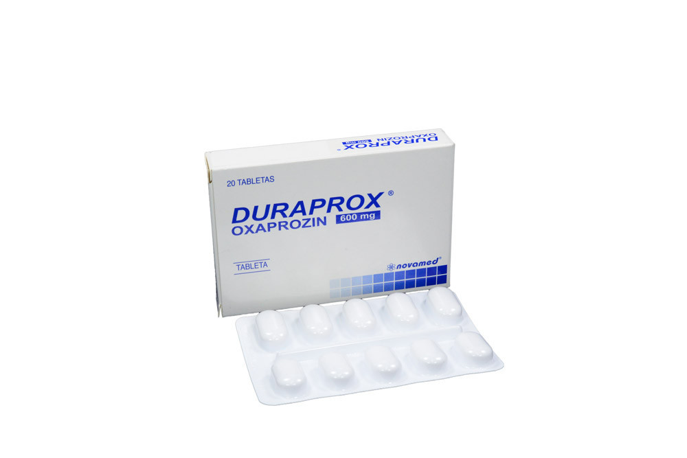 Duraprox 600 mg Caja Con 20 Tabletas