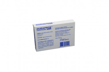 Duraprox 600 mg Caja Con 20 Tabletas