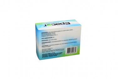 Epacor 465 / 375 mg Caja Con 30 Cápsulas Blandas de Gelatina