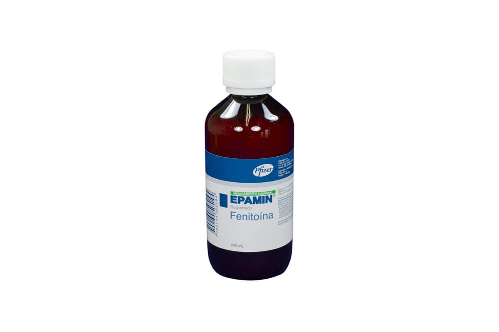 epamin suspensión fenitoína frasco 240 ml Epamin Suspensión Frasco Con 240 Ml