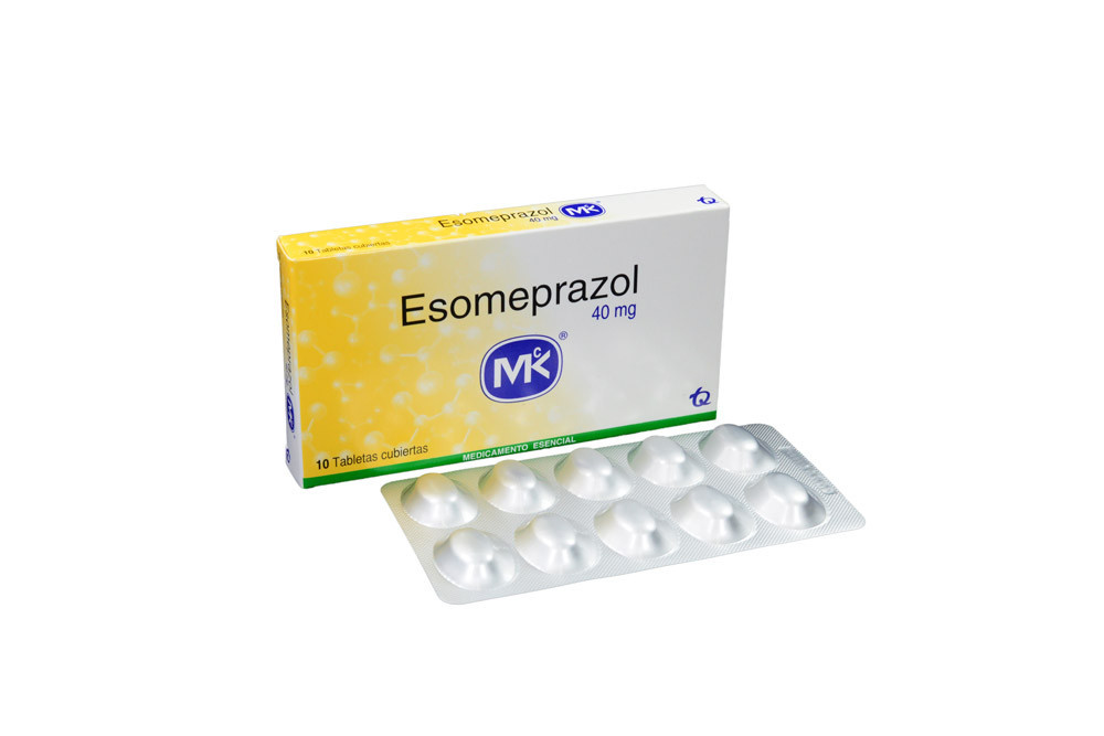 Esomeprazol 40 mg Caja x 10 Tabletas Cubiertas - Tecnoquímicas