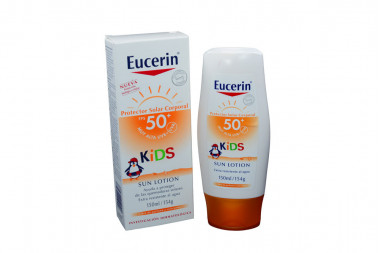 Eucerin Kids  En Loción SPF 50 Caja Con Frasco Con 150 mL  – Protector Solar