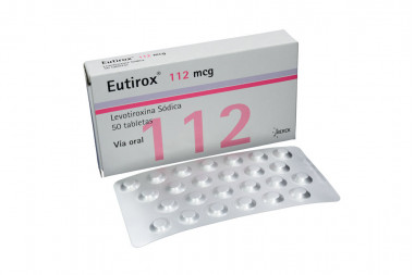 Eutirox 112 mcg Caja Con 50 Tabletas