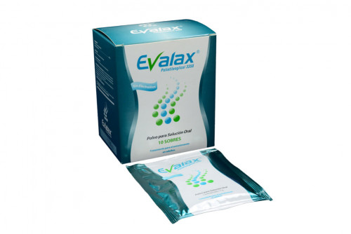Evalax Polvo 100 g Caja Con 10 Sobres Con 17 g c/u  - Solución Oral 