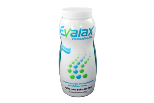 Evalax Polvo 100 g Frasco Con 250 g - Solución Oral