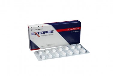 Exforge 10 / 160 mg Caja Con 28 Comprimidos