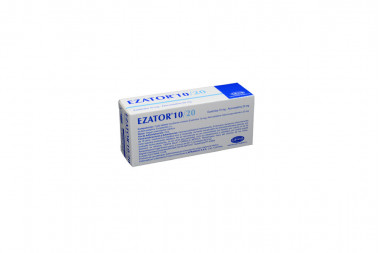 Ezator 10 / 20 mg Caja Con 28 Tabletas Recubiertas