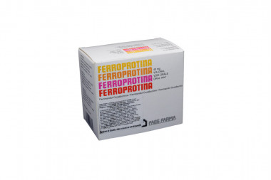 Ferroprotina Granulado 40 mg Caja Con 30 Sobres - Solución Oral