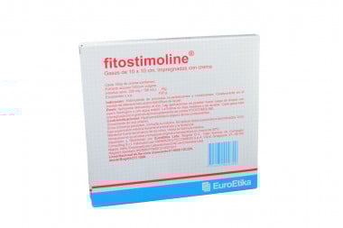 Fitostimoline 15 % Caja Con 3 Gasas Impregnadas Con 4 G