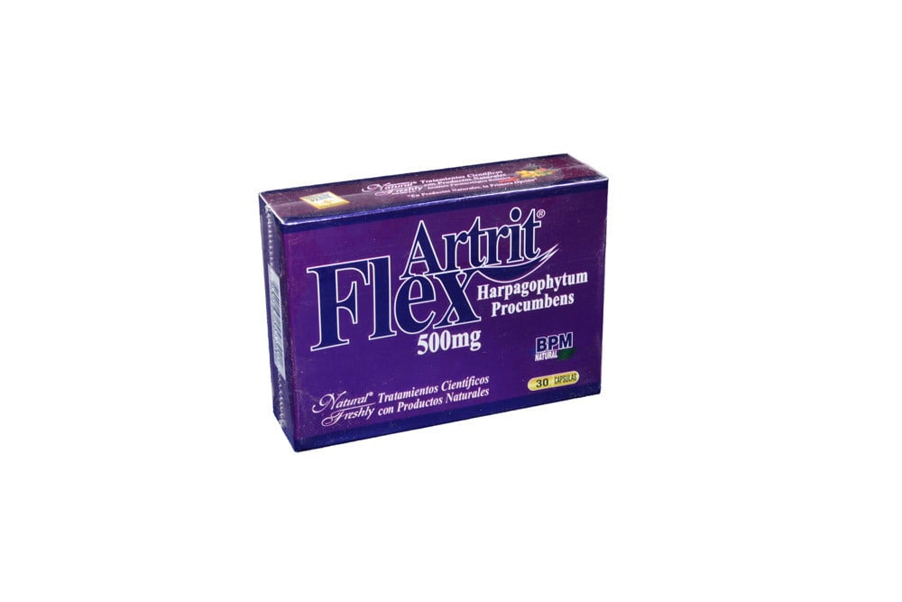 Flexartri 500 Mg Caja Con 30 Cápsulas
