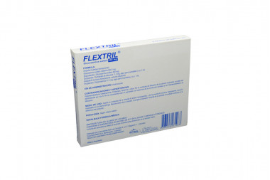 Flextril Solución Inyectable 400 mg Caja Con 6 Pares De Ampollas