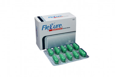 Flexure 500 / 400 mg Caja Con 30 Cápsulas Blandas