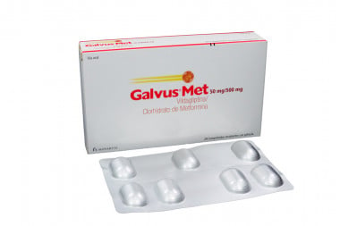 Galvus Met 50 / 500 mg Caja...