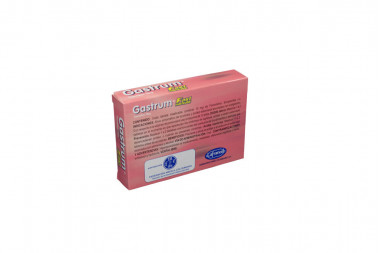 Gastrum 10 mg Caja x 12 Tabletas Masticables Sabor a Tutti Frutti