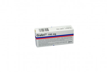 Giabri 100 mg Caja Con 30 Tabletas