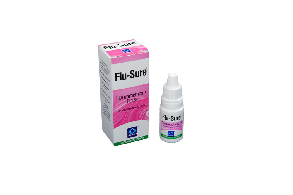 Flu-Sure Suspensión Oftálmica 0.1 % Caja Con Frasco Con 5 mL 