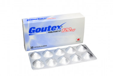 Goutex 120 mg Caja Con 30...