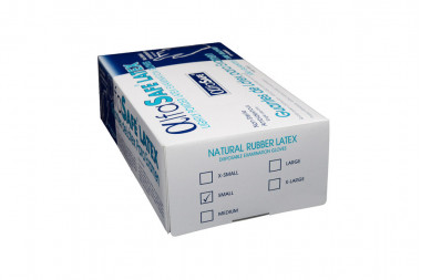 Guantes De Látex Talla S Caja Con 100 Unidades