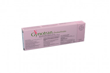 Gynotran 750 / 200 mg  Caja Con 7 Óvulos Vaginales