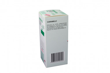 Herrex FOL Jarabe 50 mg / 120 mcg Caja Con Frasco 120 mL - Caramelo