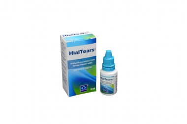 HialTears Solución Oftálmica 0.4 % Caja Con Frasco Con 15 mL
