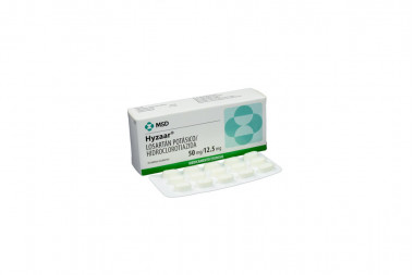 Hyzaar 50  / 12,5 mg Caja Con 30 Tabletas Recubiertas