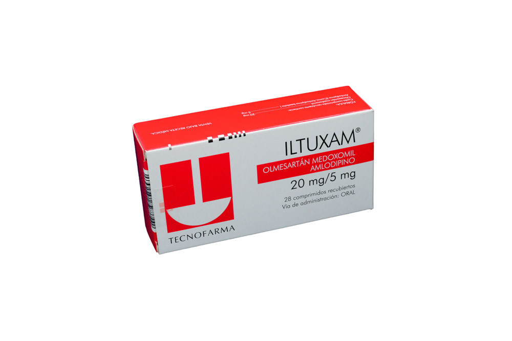 ILTUXAM 20 / 5 mg Caja Con 28 Comprimidos Recubiertos