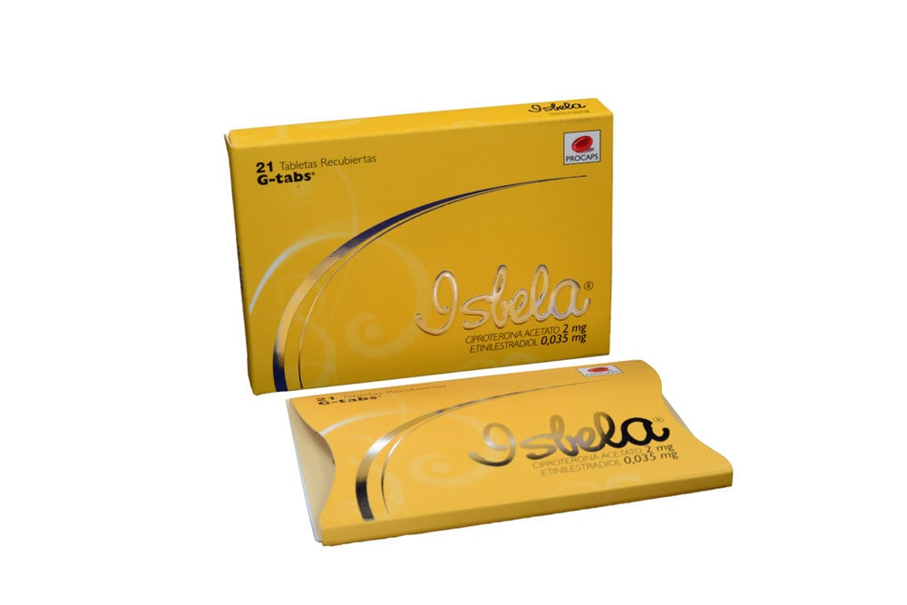 Isbela 2 / 0.035 Mg Caja Con 21 Tabletas Recubiertas