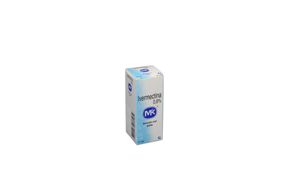 Ivermectina 0.6 % Caja Con Frasco x 5 mL Solución Oral -Parásito