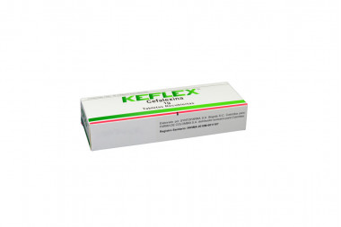 Keflex 1 g Caja Con 10  Tabletas Recubiertas
