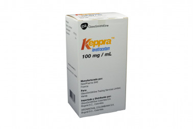 Keppra Solución Oral 100 mg / mL Caja Con Frasco Con 300 mL