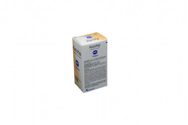 Ketoftal Solución Oftálmica 0.25 mg / mL Caja Con Frasco Con 5 mL