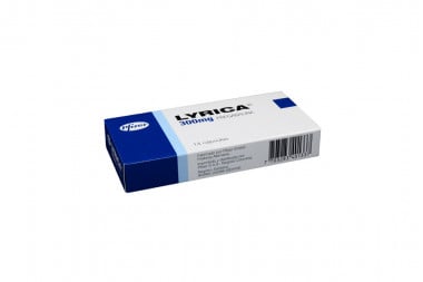 Lyrica 300 mg Caja Con 14 Cápsulas