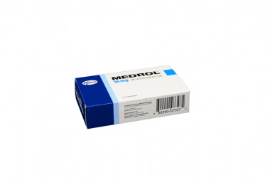 Medrol 16 mg Caja Con 14 Tabletas 