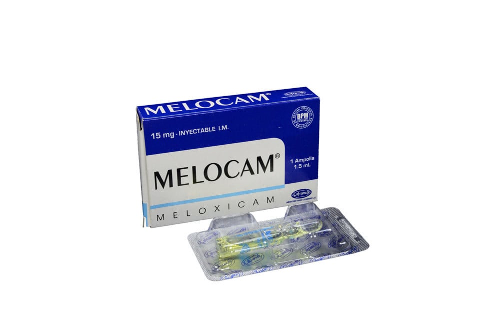 Melocam Caja Con 1 Ampolla De 1.5 mL – Analgésico Antiinflamatorio